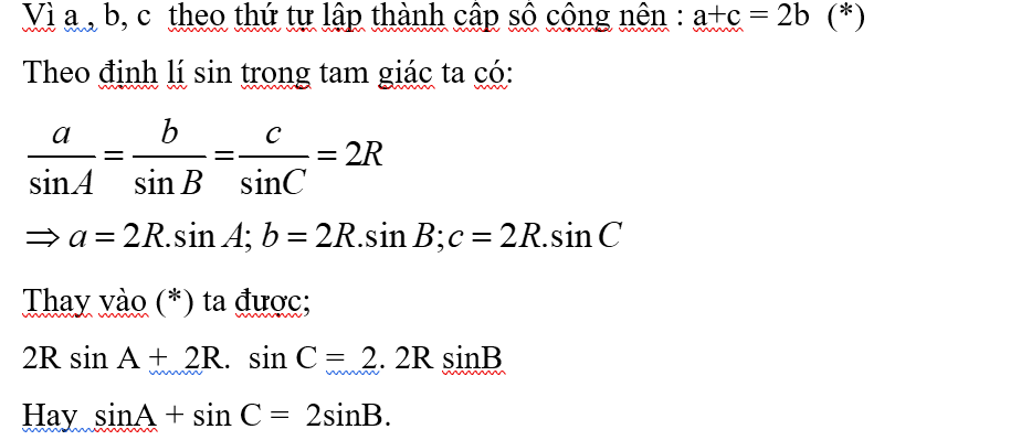 Cho tam giác ABC có độ dài các cạnh là a; b; c theo thứ tự lập thành một cấp số cộng. Biết tanA2tanC2=xy(x;y∈N), giá trị x + y là: