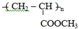 Khi trùng hợp CH<sub>2</sub>=CH-COOCH<sub>3</sub> thu được