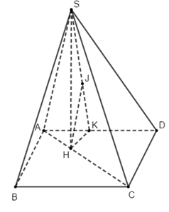 Cho hình chóp S.ABCD có đáy ABCD là hình vuông, BD = 2a; tam giác SAC vuông tại S và nằm trong mặt phẳng vuông góc với đáy, SC = a3. Tính khoảng cách từ điểm B đến mặt phẳng (SAD).