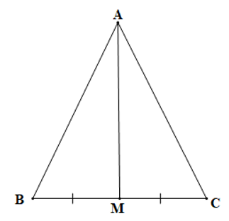 Cho tam giác ABC và điểm M thuộc cạnh BC thỏa mãn ∆ABM = ∆ACM. Biết BC = 6 cm, số đo cạnh BM là: