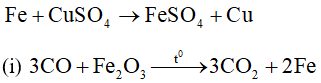 Tiến hành các thí nghiệm sau: (a) Nhúng thanh Fe vào dung dịch CuSO<sub>4</sub>. (b) Dẫn khí co qua Fe<sub>2</sub>O<sub>3</sub> nung nóng. (c) Điện phân dung dịch NaCl bão hòa, có màng ngăn. (d) Đốt bột Fe trong khí oxi. (e) Cho kim loại Ag vào dung dịch HNO<sub>3</sub> loãng. (f) Nung nóng Cu(NO<sub>3</sub>)<sub>2</sub>. (g) Cho Fe<sub>3</sub>O<sub>4</sub> vào dung dịch H<sub>2</sub>SO<sub>4</sub> đặc, nóng. (h) Nung quặng xiđerit với bột sắt trong bình kín. Số thí nghiệm có xảy ra sự oxi hóa kim loại là: