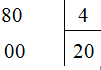 8 chia 0,4 thì bằng bao nhiêu?