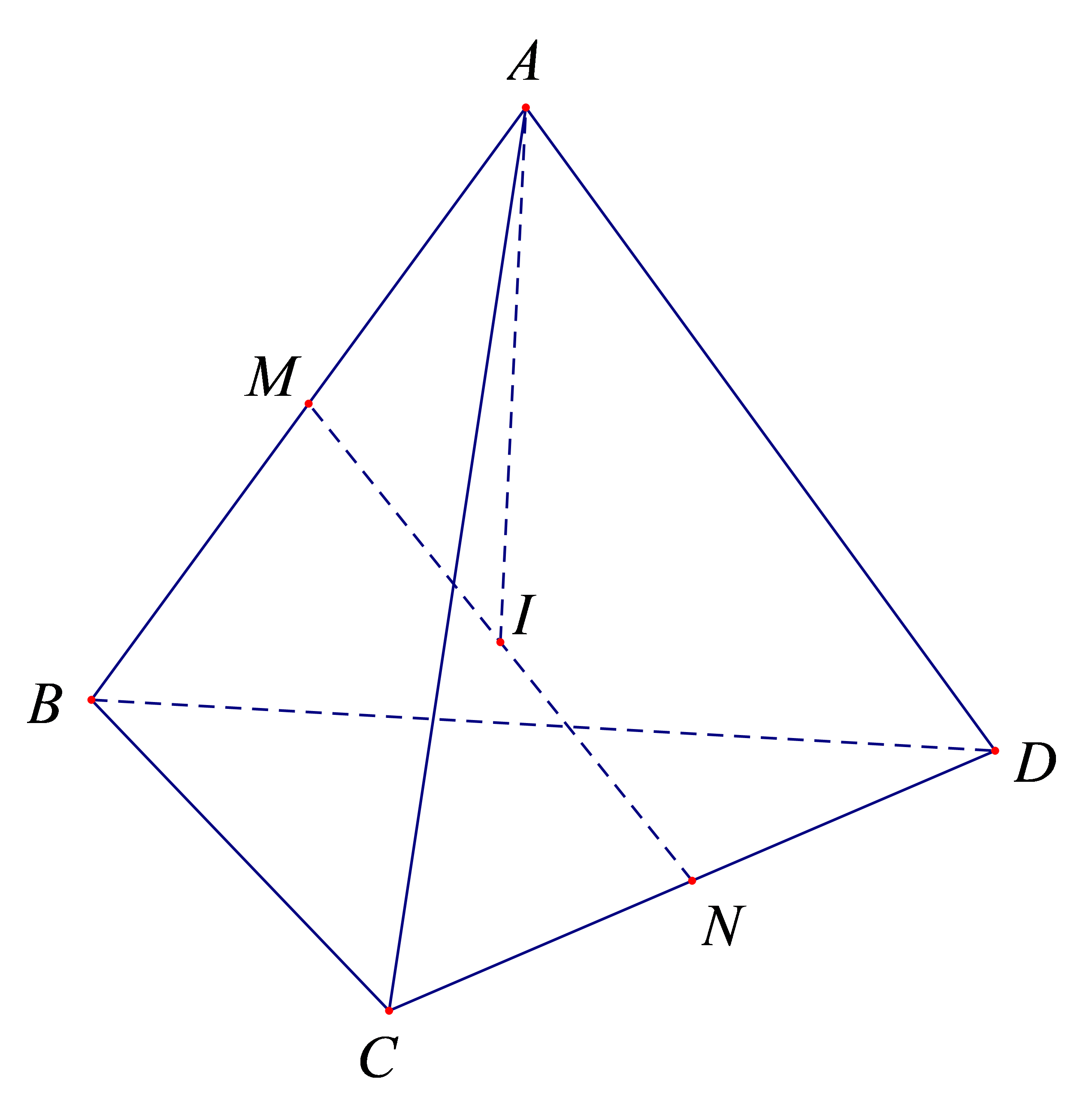 Trong không gian Oxyz, cho tứ diện ABCD với A(m;0;0) , B(0;m-1;0) ; C(0;0;m+4) thỏa mãn BC=AD, CA=BD và AB=CD. Giá trị nhỏ nhất của bán kính mặt cầu ngoai tiếp tứ diện ABCD bằng